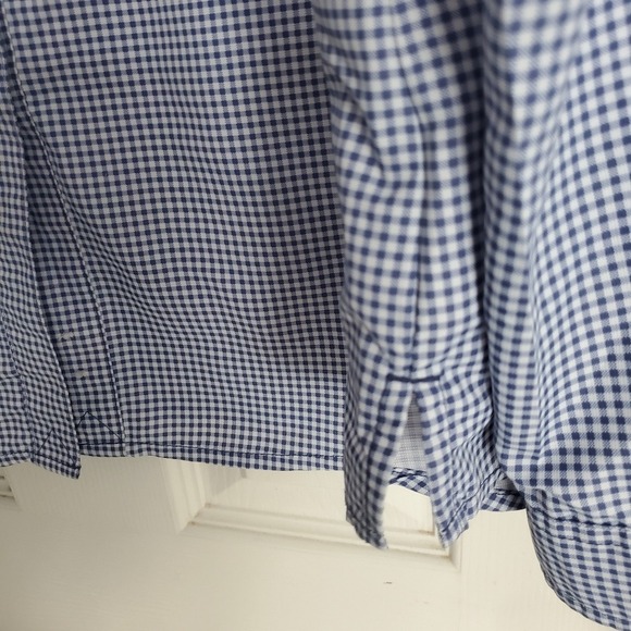 Habit's Women's Long‎ Sleeve Collared White Blue Outdoor Shirt Lightweight 2XL - Picture 5 of 11